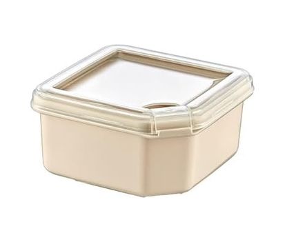 Diğer 128869672 Q-Box Saklama Kabı 1000 Ml Latte