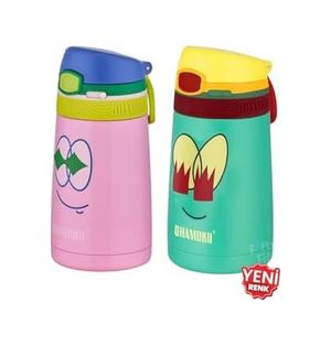 Diğer 128870245 2Li Set Pipetli Çelik Termos 350Ml -6 Saat Isı Yalıtımı-