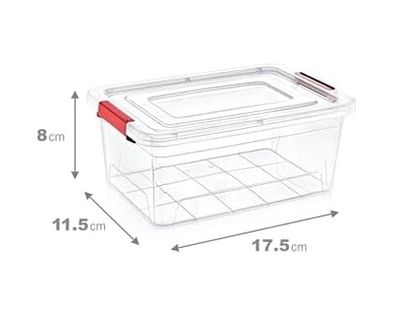 Diğer 128870440 Smart Box Saklama Kabı 1 Lt Şeffaf