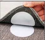Diğer 128873339 Yuvarlak Halı Kaydırmaz Keçe Pedi, Siyah, Çap 5 Cm, Cırtlı Ve Yapışkanlı, Çok Amaçlı, 10 Adet