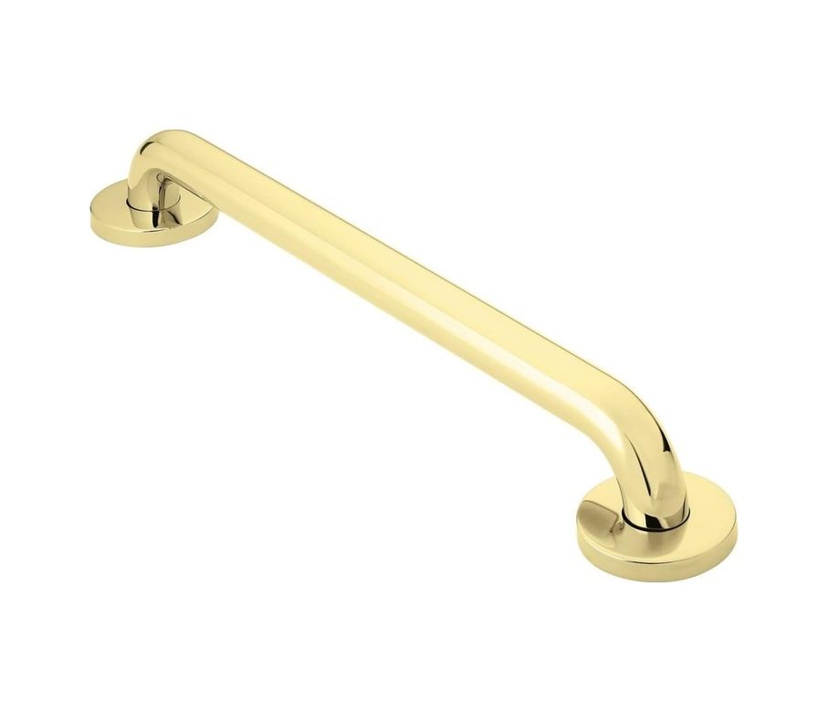 Diğer 128873432 R8724Pb Ev Bakım Banyo Güvenliği 60 Cm Gizli Vidalarla Tutuş Çubuğu, Cilalı Pirinç