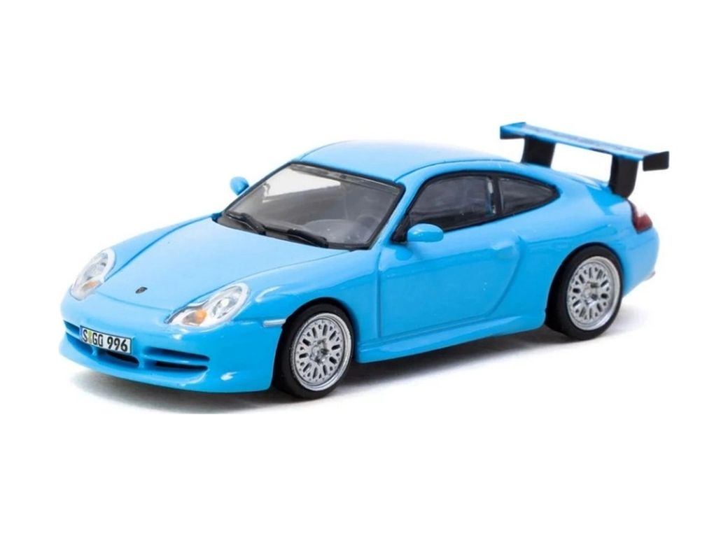 Diğer 129567231 Mey İthalat 1/64 Model Araç 911 Gt3 Type 996 Light Blue
