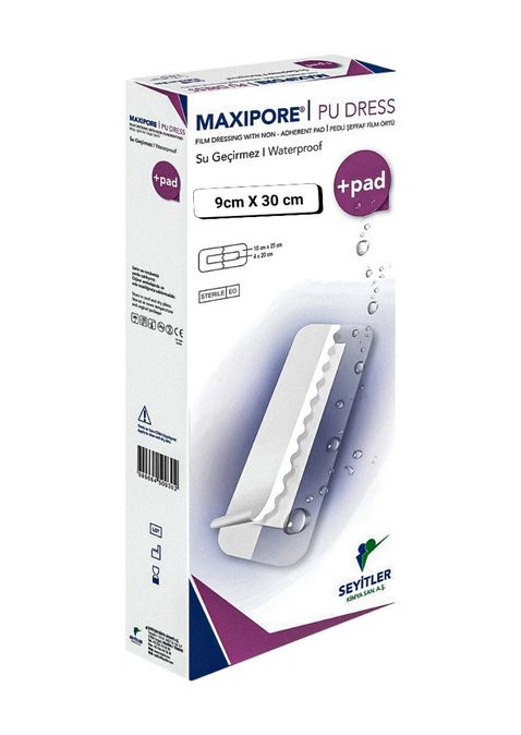Diğer 130001861 Pu Dress Şeffaf Film Pad 9Cm X 30Cm Su Geçirmez Yara Örtüsü