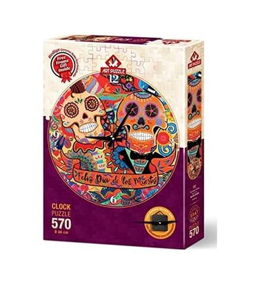 Diğer 130368887 Mutlu Son 570 Parça Saat Puzzle