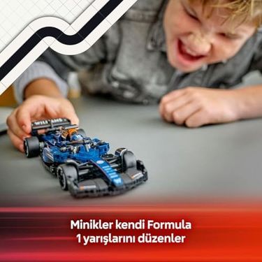 Diğer 130369129 Williams Fw46 F1 Yarış Arabası 77249 10 Yaş Ve Üzeri Kız Ve Erkek Çocukları İle Yetişkin Motorseverler İçin Sürücü Minifigürü İçeren Yapım Ve Sergileme Seti 263 Parça