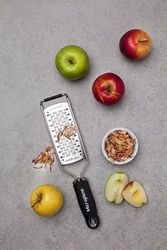 Diğer 130372956 Microplane Serisinden Sert Peynir, Elma, Havuç, Kabak Ve Çikolata İçin 2 Yollu Kesme Mutfak Rendesi Paslanmaz Çelik Siyah Sert Peynir, Elma, Havuç, Kabak Ve Çikolata İçin