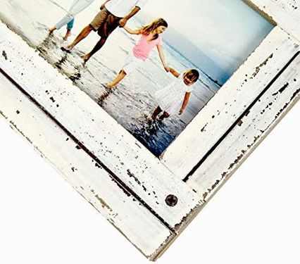 Diğer 130373865 Prınz Homestead Holzrahmen 4 X 6 Distressed White
