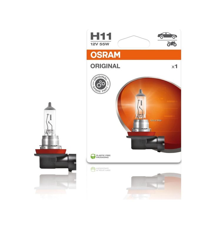 Diğer 130375665 Ampul H11 12V 55W Uzun Huzme Far 64211-01B