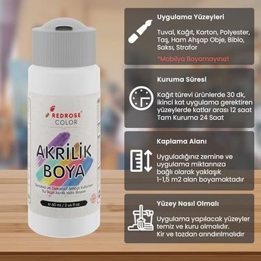 Diğer 130409224 Terracotta Akrilik Boya 60 Ml 0000 Clear