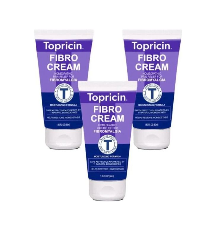 Diğer 131262023 Süper Topricin Fibro Bakım Ve Masaj Kremi 50 Ml X 3 Ad