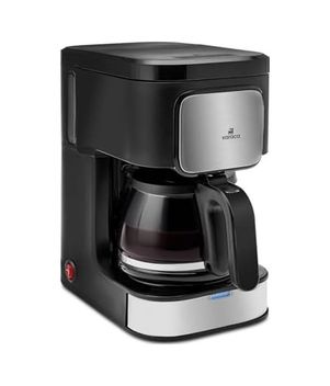 Diğer 131572977 Just Coffee 2In1 Filtre Kahve Makinesi Inox Açık Kahverengi