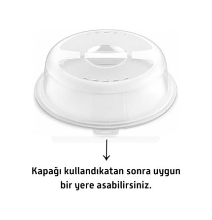 Diğer 131573711 Mikrodalga Kapak Mikrodalga Fırın Kapağı Mikrodalga Gıda Koruma Kapağı