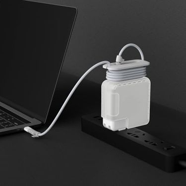Diğer 131736799 Macbook Şarj Adaptör Kılıfı 85W Magsafe 1-2 87W 96W Usb-C Uyumlu A1286 A1398 A2141 A1707 A1990 A2442 A2779 A2992 A3185 A3427 Sert Koruyucu Kapak Kablo Düzenleyici