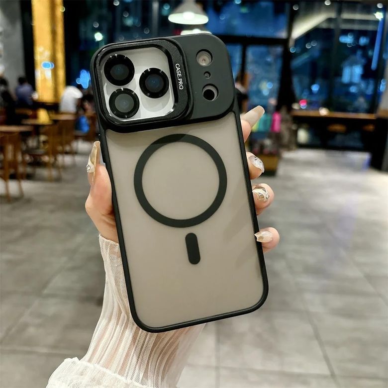Diğer 131737331 İphone 17 Pro Max Uyumlu Kamera Lens Aparatlı Stand Olabilen Magsafe İle Uyumlu Kamera Korumalı Şeffaf Full Color Magnetic Wireless Telefon Kılıfı Siyah 1 2000 - 2023 120.yıl 1.5 D Ecotec Start&stop 10000