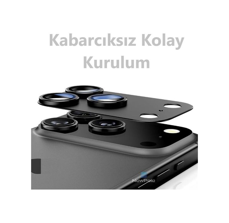 Diğer 131737686 İphone 17 Pro Max İçin Kamera Lens Koruyucu Darbeye Dayanıklı Alüminyum Lens Kamera Koruyucu Tam Kaplayan Apple İphone 17 Pro Max Lens Koruyucu Titanyum Siyah, İphone 17 Pro Max 1 2000 - 2023 120.yıl 1.5 D Ecotec Start&stop 10000