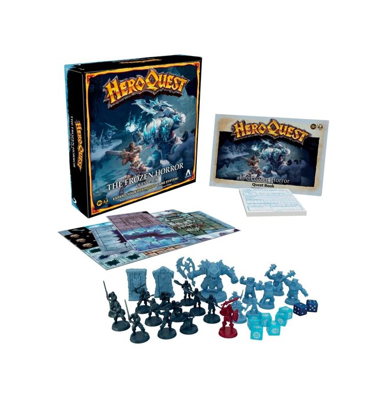 Diğer 131746940 Hasbro Avalon Hill Heroquest - The Frozen Horror Oyunu