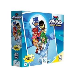 Diğer 131747576 Pjmasks : Pijamaskeliler 60 Parça 34X24Cm Çocuk Puzzle Yapboz Serisi
