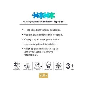 Diğer 131747681 Niloya 100 Parça 34X24Cm Çocuk Puzzle Yapboz Serisi