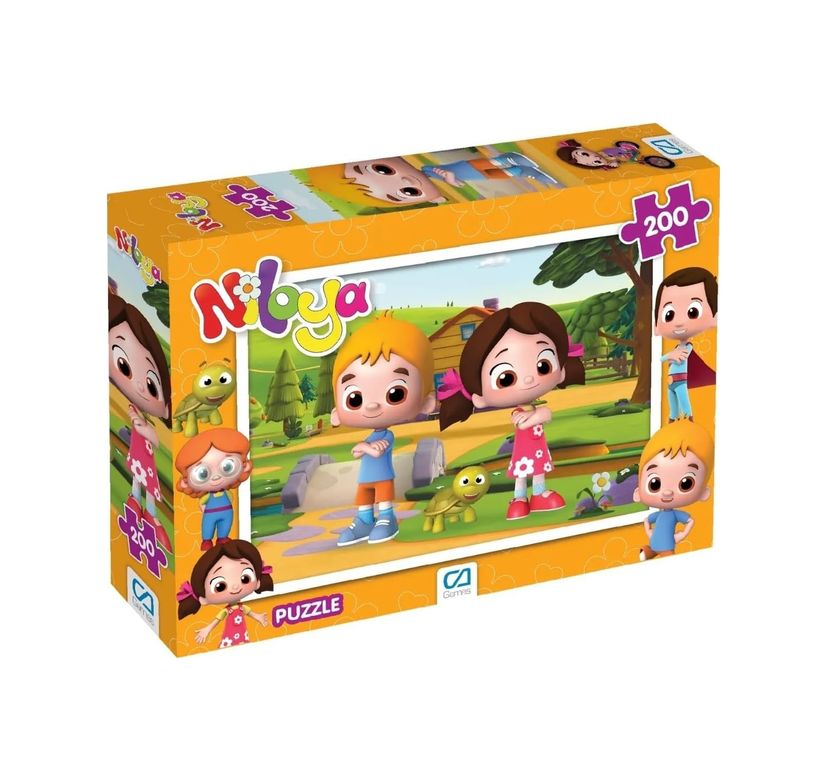 Diğer 131748004 Niloya 200 Parça 33X48Cm Çocuk Puzzle Yapboz Serisi