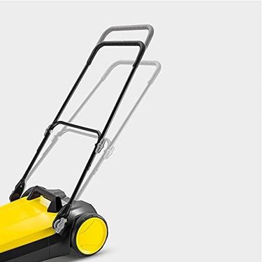 Diğer 142783243749580140557466 Süpürme Makinesi S 4 Maksimum Yüzey Performansı: 2400 M²/h, 2 Yan Fırça, Süpürme Kabı: 20 L, Çalışma Genişliği: 680 Mm, Yer Tasarruflu Depolama, Yüksekliği Ayarlanabilir İtme Kolu Açık Gri