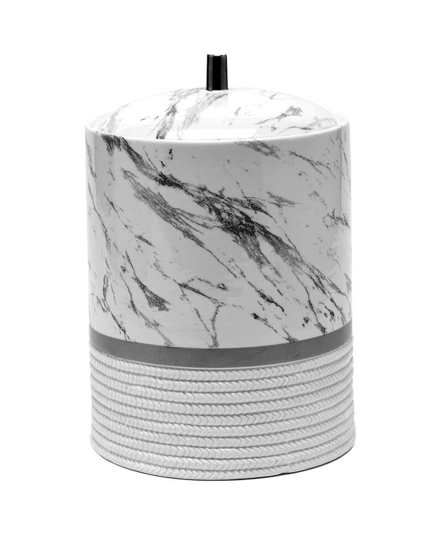 Diğer 142783243799610140557466 Bergama Silver Çöp Kovası, Gri 10L Siyah