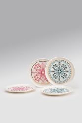 Diğer 142783243814280140557466 Porselen 4 Parça 15 Cm Pasta Tabağı Chirpy Açık
