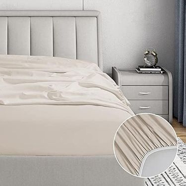 Diğer 142783243830500140557466 Soley Puella %100 Pamuk Lastikli Bebek Çarşaf 70 X 140 Ekru Abanoz