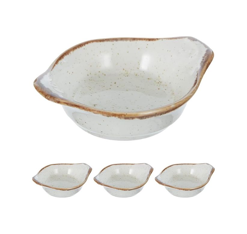 Diğer 142783243884450140557466 Seasons Bej Mini Tabak 8Cm 4Lü Paket Açık