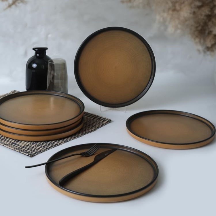 Diğer 142783243891400140557466 Skackable Servis Tabağı 27 Cm 6 Adet 21782 Açık