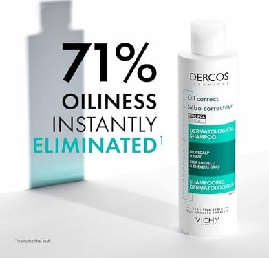 Diğer 142783244384570140557466 Vıchy Dercos Oil Correct Aşırı Yağlanma Karşıtı Şampuan 200 Ml