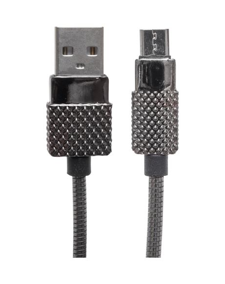 Diğer 3363646 3 Amper Metal Yaylı Mıcro Usb Data Ve Şarj Kablosu 1 Metre 4434