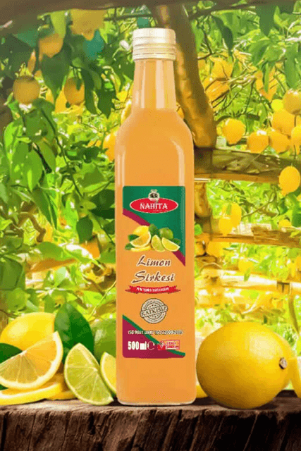 Diğer 38786813 Limon Sirkesi % 100 Doğal Katkısız 500 Ml