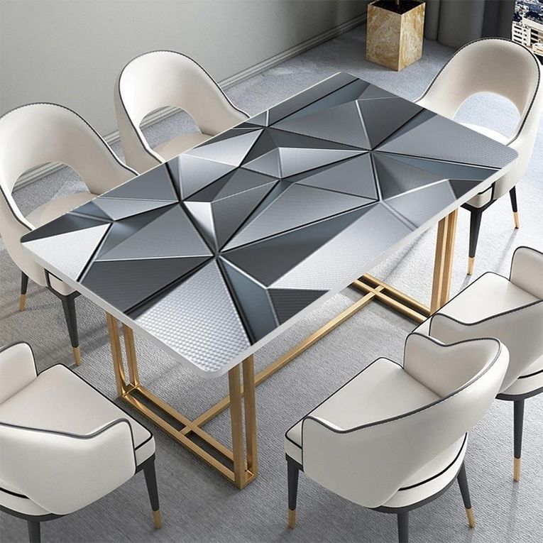 Diğer 45317538 Masa Kaplama Folyosu Mobilya Masa Kaplama Folyoları 3D Metal