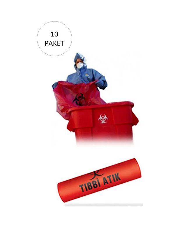 Diğer 47177834 Jumbo Boy 80 X 110 Cm 700 Gr 10 Lu Rulo X 10 Paket 100 Adet Kırmızı-Siyah Baskılı