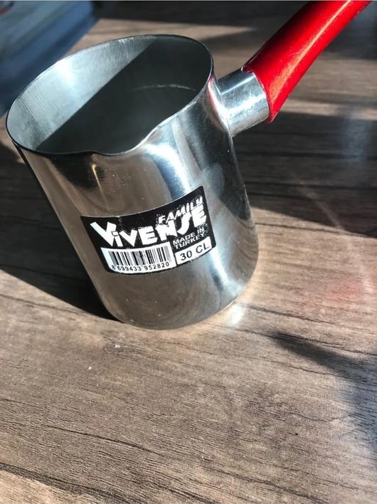 Diğer 54184334 Paslanmaz Çelik Cezve 300 Ml Kahve Pişirim Cezvesi Bakalit Saplı Royaleks-Vvs100