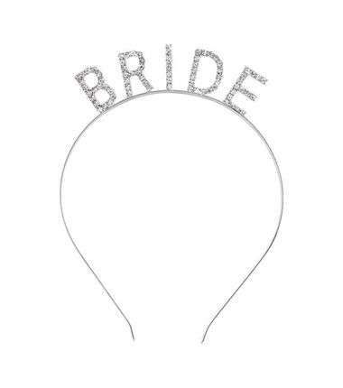 Diğer 562741420768 Periboia Bekarlığa Veda Bride Tacı Gümüş Renk