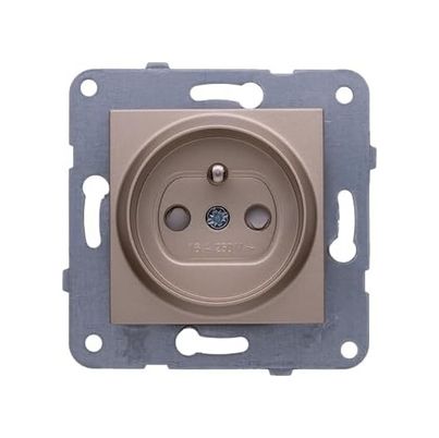 Diğer 57855210117572580184975 Novella Bronz Ups Priz Çarpma Karşıtı Vakumlu Paket Çabuk Bağlantı
