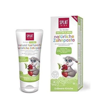 Diğer 57855210118434380184975 Splat Kids Wild Strawberry-Cherry Diş Macunu, 50 Ml