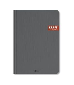 Diğer 57855210120361480184975 Kraft Ofis Defter Kareli Gri 103 Ivory