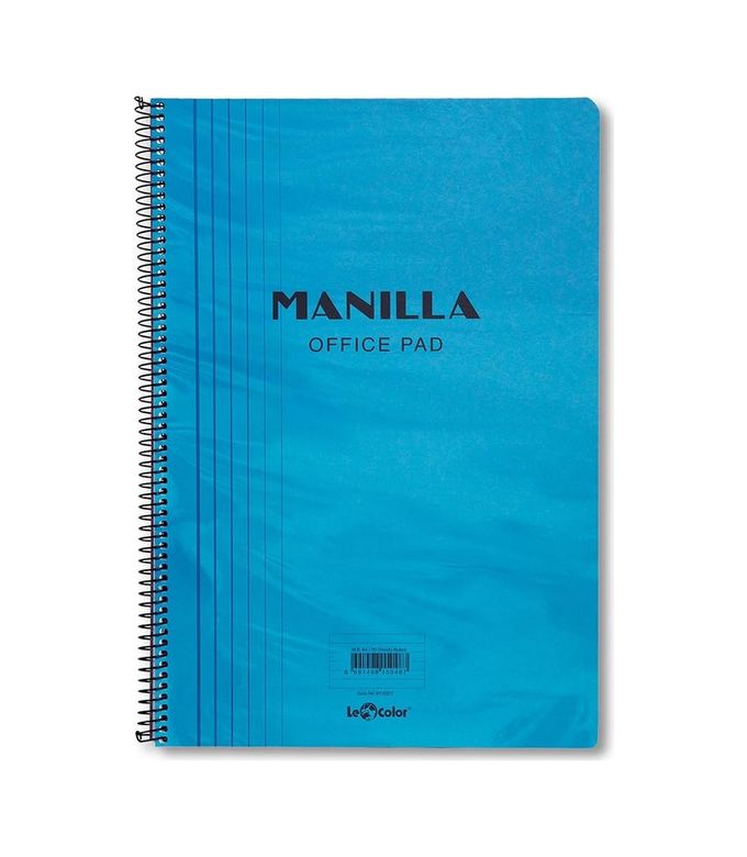 Diğer 57855210120373380184975 41100/2 Manila Notebook Yumuşak Kapak, 1.hamur Kağıt Spiralli, Mavi 103 Ivory