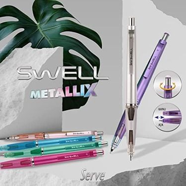 Diğer 57855210120634180184975 Swell Mekanik Kursun Kalem Metalik Mor 07Mm -