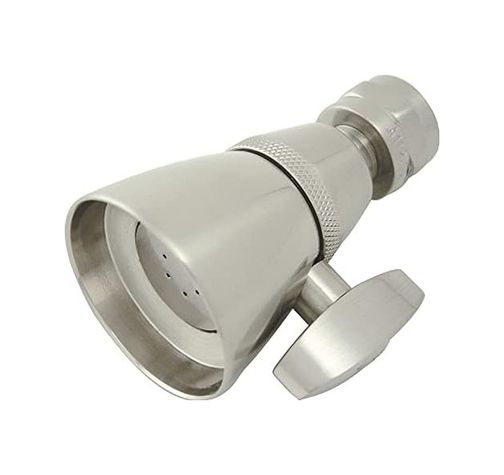 Diğer 57855210120943380184975 Brass K131A8 1-3/4 İnç Duş Başlığı, Saten Nikel 000 Açık Krem