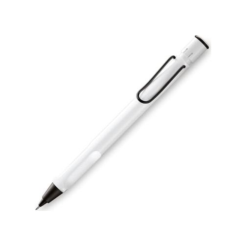 Diğer 57855210120957980184975 L119Wtb Safari Mekanik Kalem, Beyaz Siyah Klips, 0,02 İnç 0,5 Mm , Sınırlı Üretim -