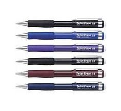 Diğer 57855210120983680184975 0.5 Mm Metal Klipsli Büyük Boy Silgili Versatil Siyah -