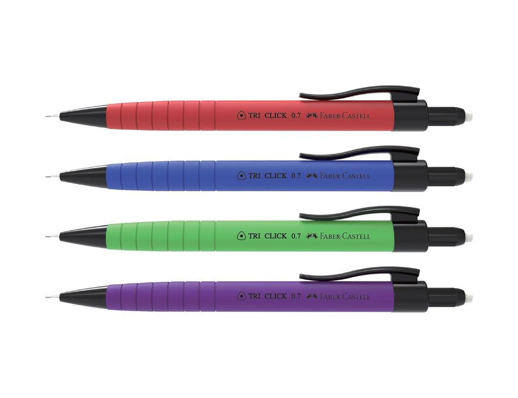 Diğer 57855210121002980184975 , Faber Versatil Kalem Tri-Click Rubberized 0.5Mm, 5084136208000, 1 Adet, Asorti