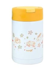 Diğer 57855210121474080184975 Çelik İçli Termos 500 Ml Turuncu Çelik Kaşık İle Tx-6129 Açık Beyaz