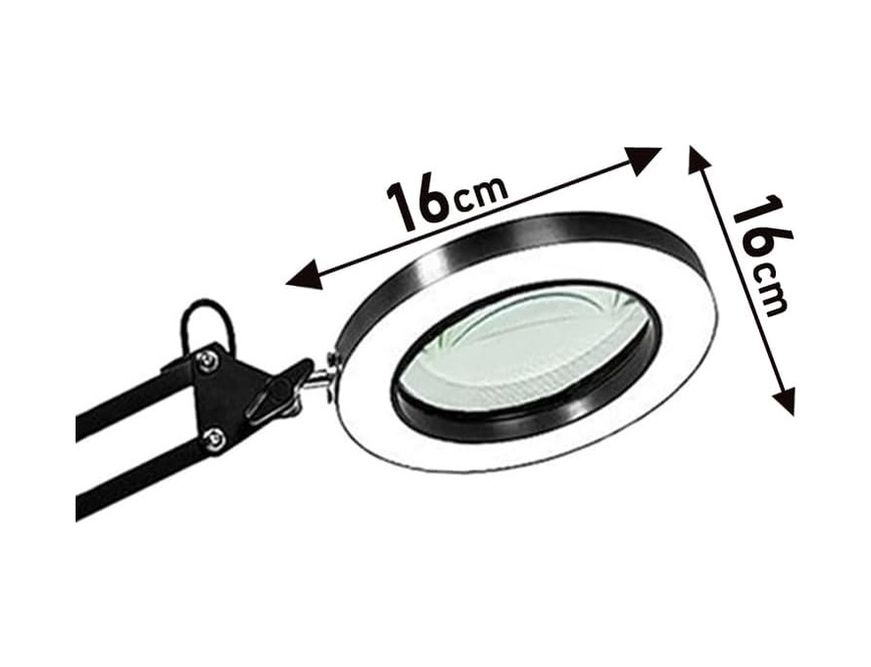 Diğer 57855210123936880184975 Büyüteçli Masa Lambası Usb Güç Bağlantılı 10X Büyütmeli Led Işıklı Masaüstü Lamba 360 Derece Dönebilen Başlıklı Ayarlanabilir Parlaklık Seviyeli Esnek Kollu Çalışma Lambası Flb06 .