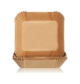 Diğer 57855210126581280184975 Baker Ticaret Airfryer Pişirme Kağıdı,xl-Xxl Büyük Boy, Kare, 200 Adet Hava Fritöz Parşömen Fırın Kağıdı Tek Kullanımlık Kağıt Fırın Fritöz Pişirme Kızartma Tavası Için Uygun 20Cm 50 X 22