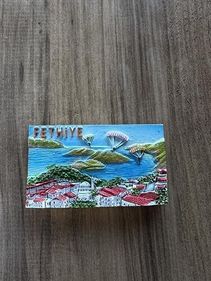Diğer 57855210126719380184975 Pharus Fethiye Şehir Manzarası Dekoratif Buzdolabı Magneti, El Yapımı Kabartmalı Tasarım, Turistik Hediyelik Eşya