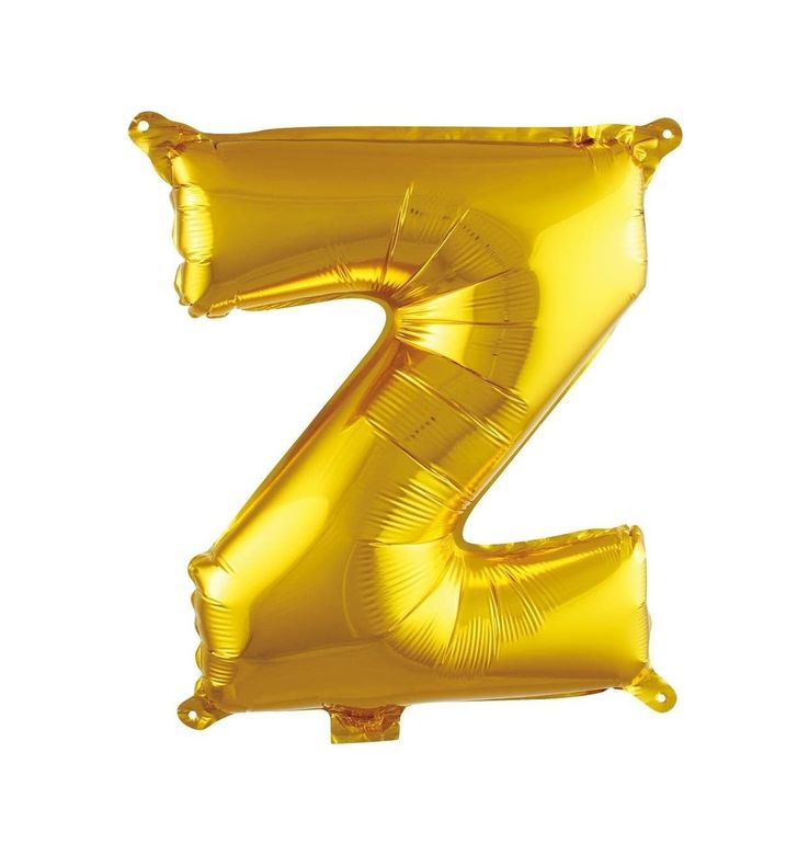 Diğer 57855210127377980184975 Z Harfi 16 İnç Gold Renk Folyo Balon 36 Cm Altın 256
